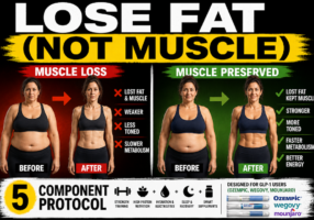 how to lose fat and not muscle on GLP-1 medications